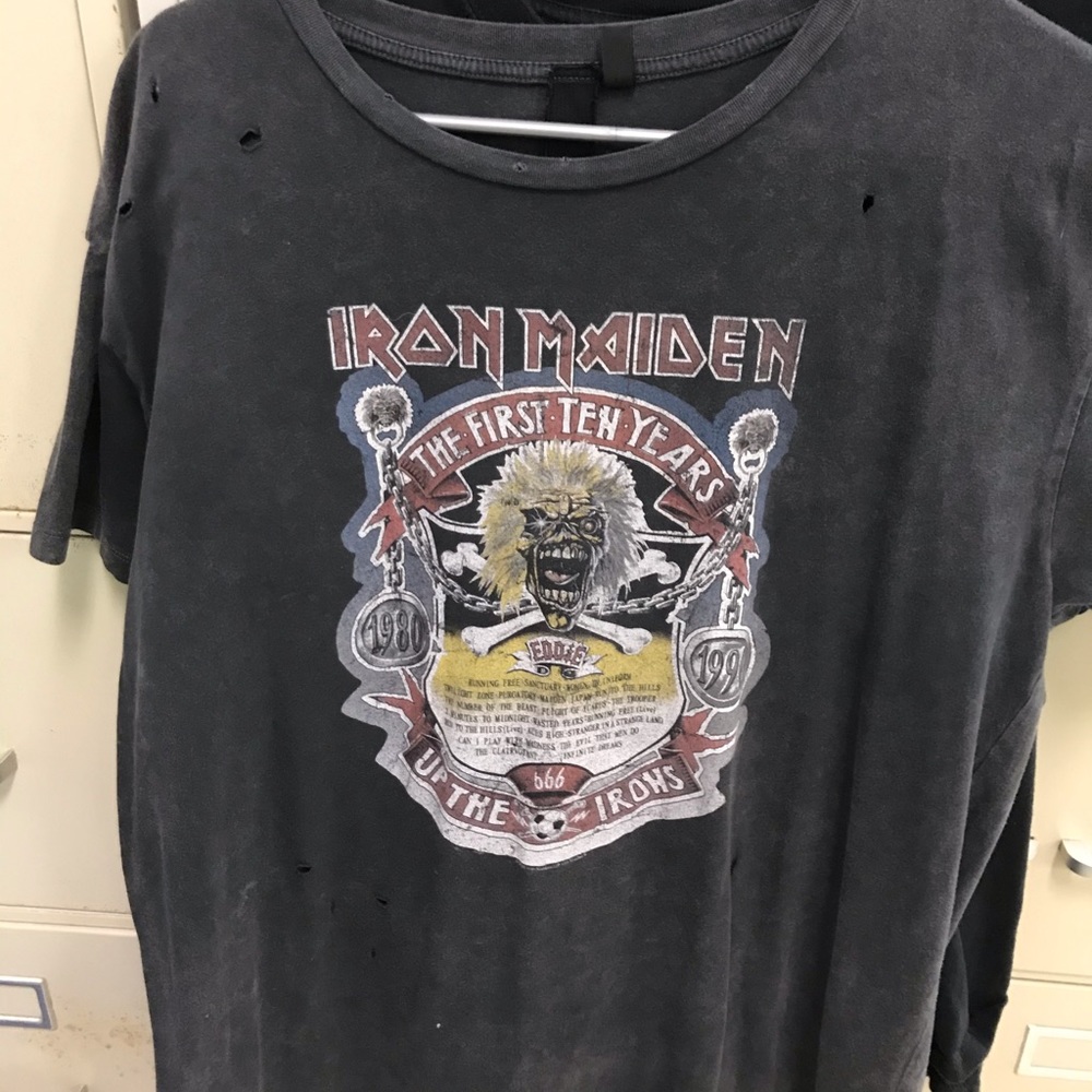 Iron Maiden tshirt XL